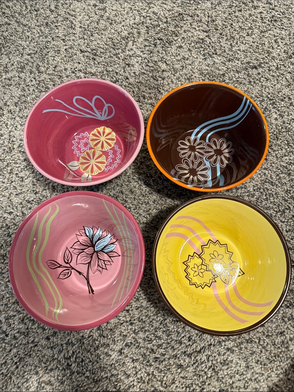 Tracy Porter Vivre Poetic Wanderlust Set Of 4 Soup Ceral Bowls